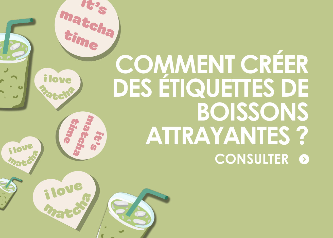 étiquette boisson