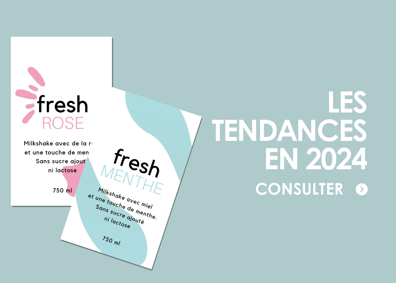 étiquette tendance