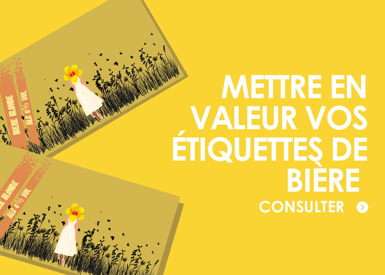 Les étiquettes de bière