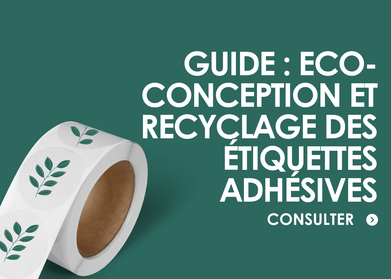 Recyclage etiquette adhésive
