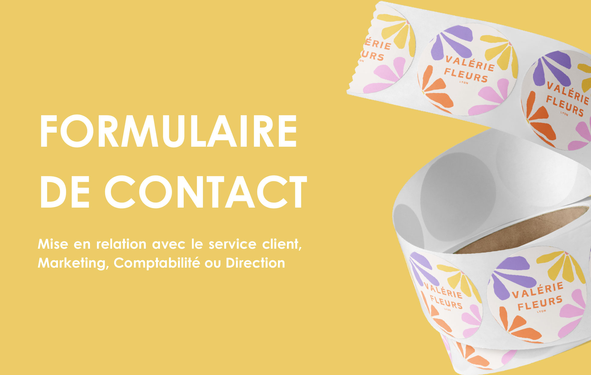Formulaire de contact