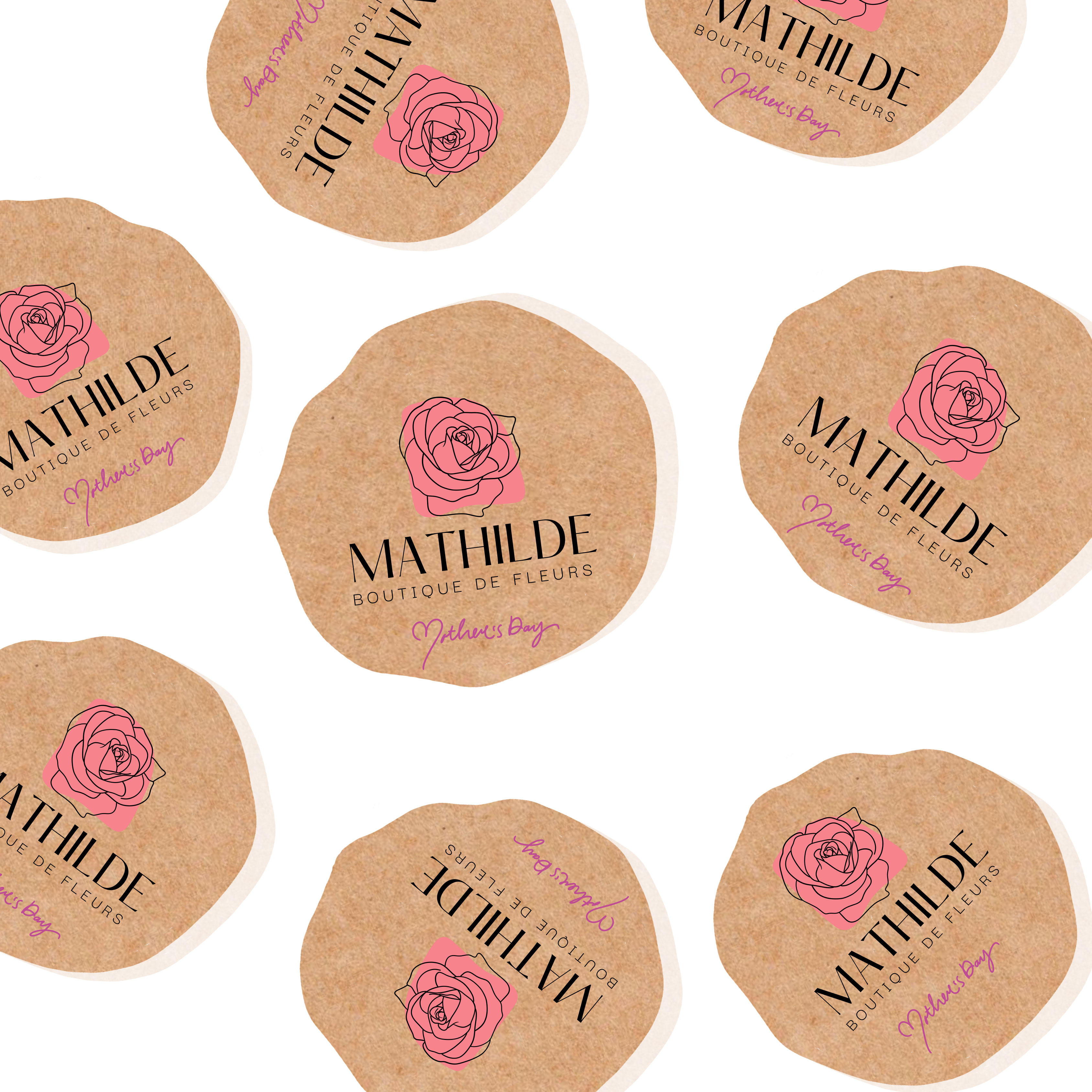 support pour etiquettes