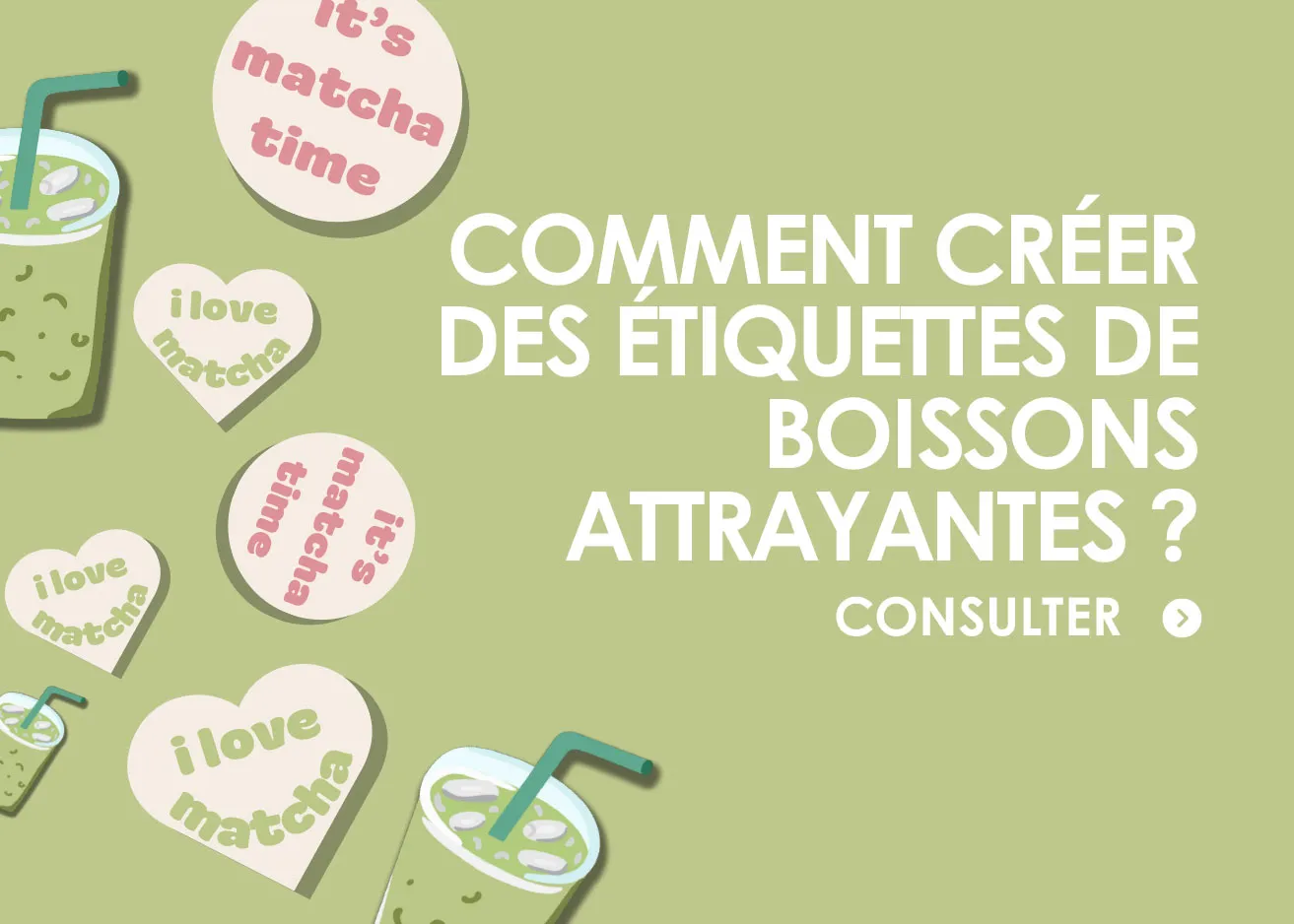 étiquette boisson