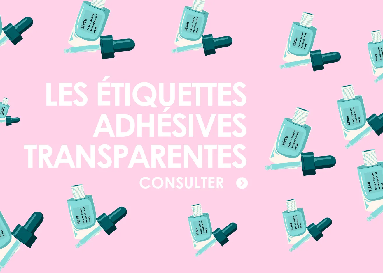 Les étiquettes transparentes