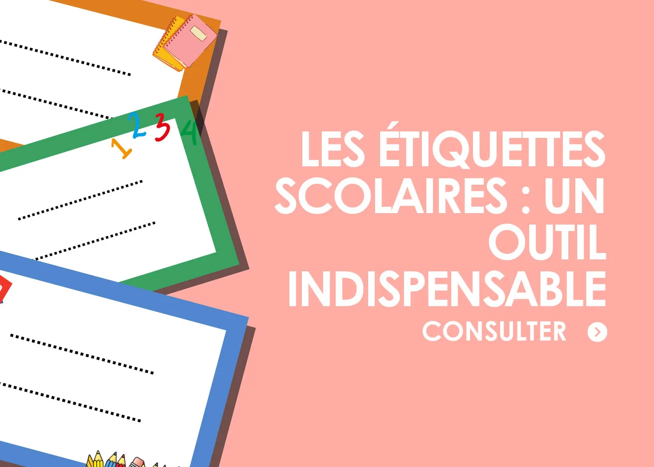 étiquette scolaire 