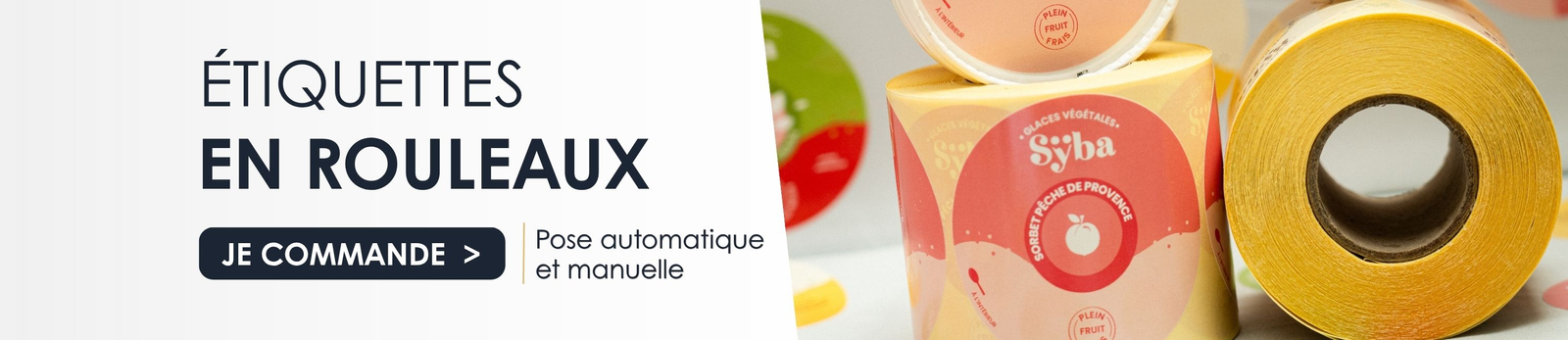 ETIQUETTES EN ROULEAUX