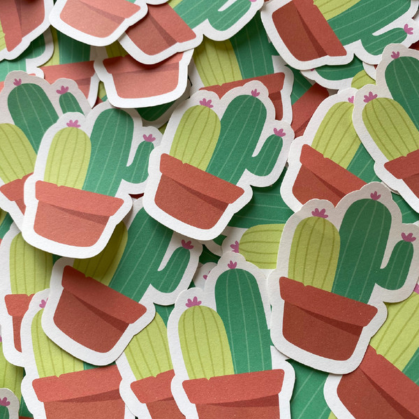 Sticker découpé en pleine chair