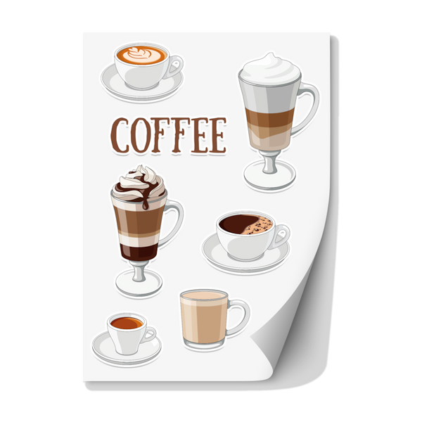 Autocollants en planches Planches d'étiquettes adhésives prédécoupées format A4 ou A5